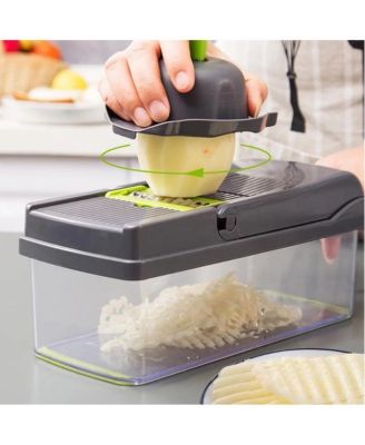 Vegetable Chopper Multifunctional 8 Blades Grater Slicer