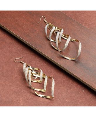 Women's Interwine Drop Earrings