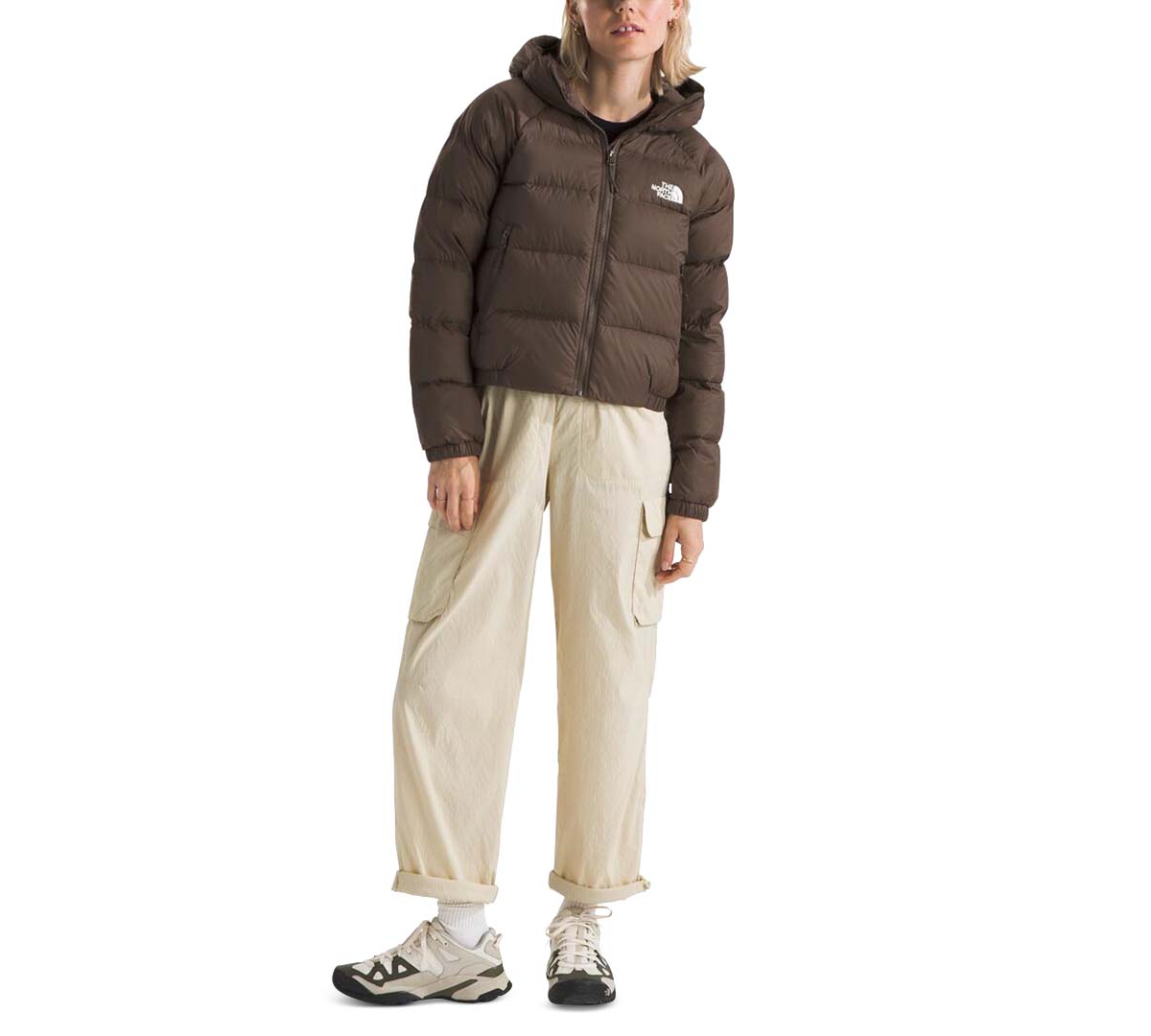 THE NORTH FACE WOMEN'S HYDRENALITE HOODED DOWN JACKET 
