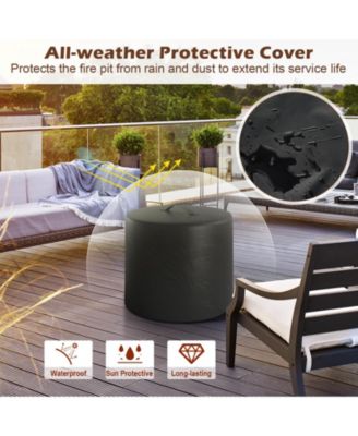 Smokeless Stainless Steel Fire Pit with Ash Pan for Yard Camping