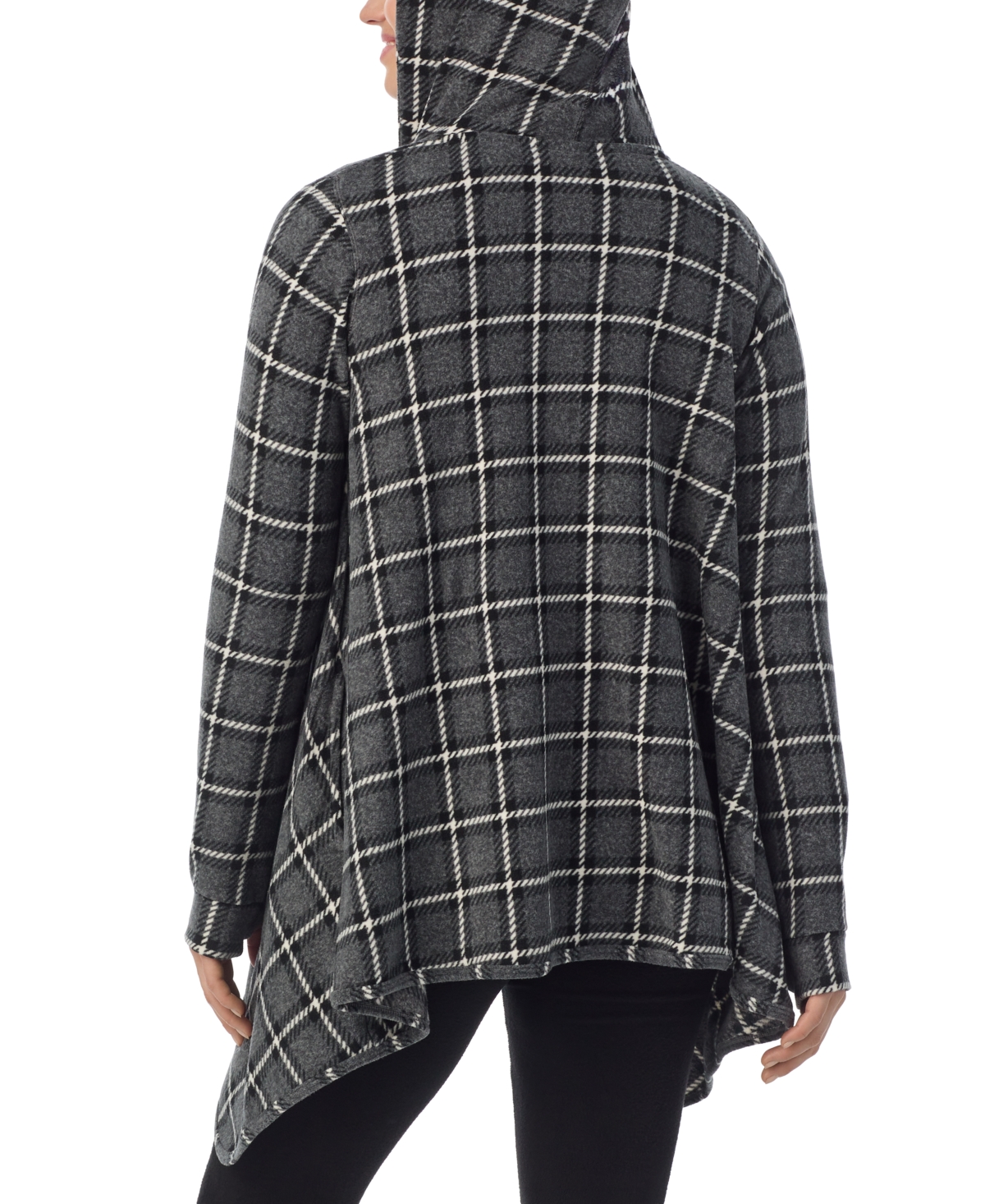 Cuddl Duds Women's Fleecewear Stretch Hooded Wrap