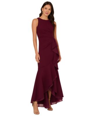 Adrianna papell hi low gown best sale