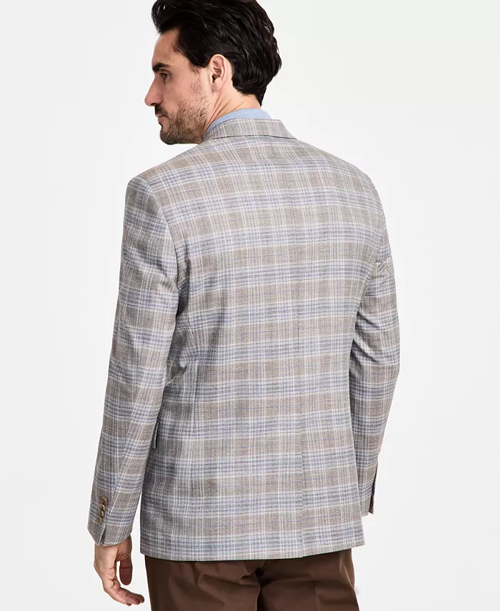 Men's Classic-Fit Plaid Sport Coat - thumbnail 2
