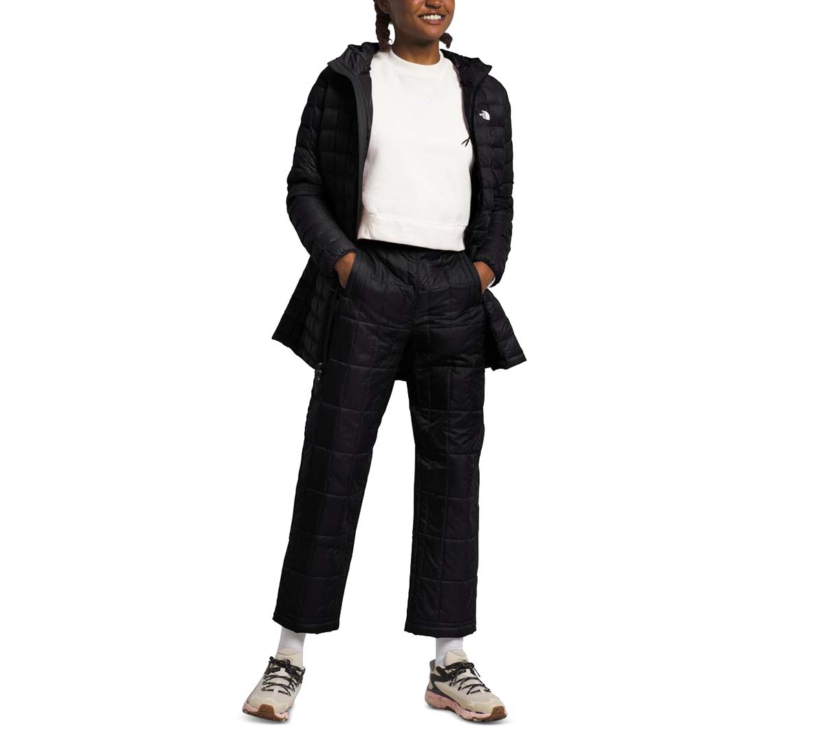 THE NORTH FACE WOMEN'S THERMOBALL HOODED PARKA 