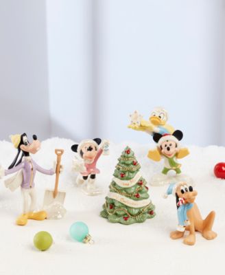 Disney Winter Fun 5 Piece Figurine Set