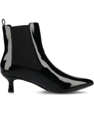 Women's Tenlee Pointed Toe Kitten Heel Dress Booties