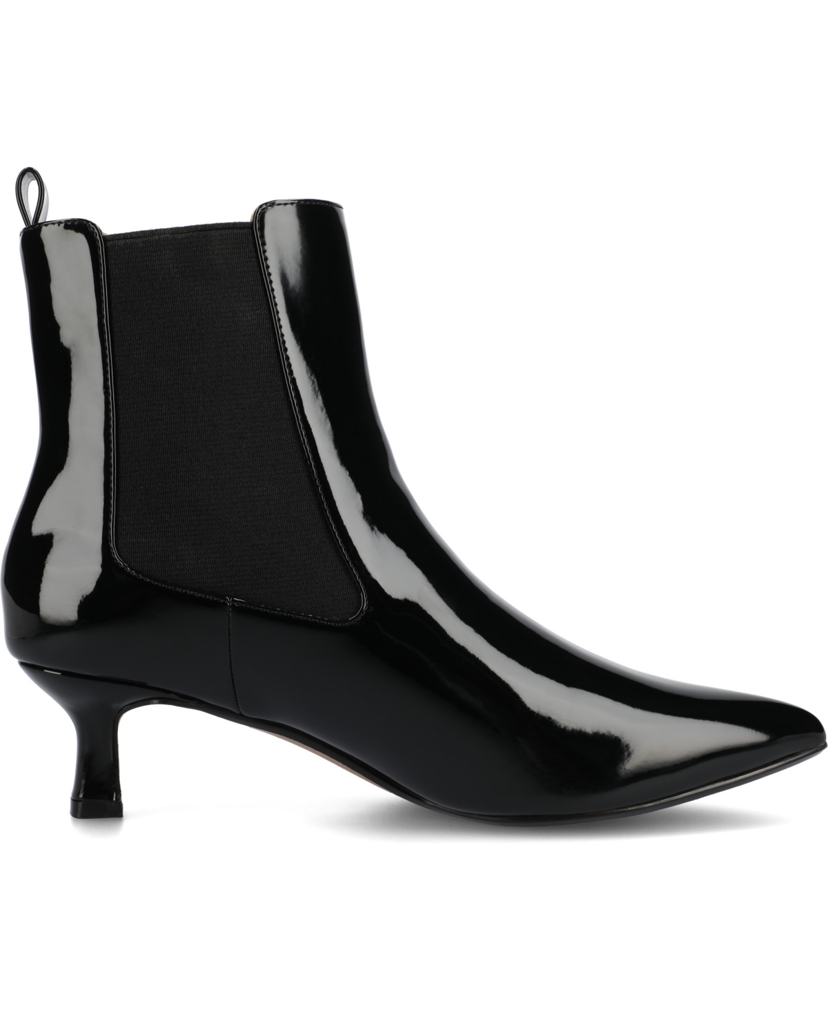 JOURNEE COLLECTION WOMEN'S TENLEE POINTED TOE KITTEN HEEL DRESS BOOTIES 