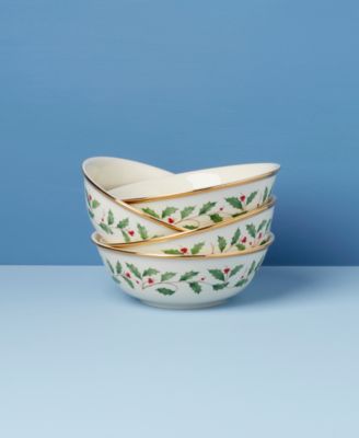 Holiday Place Setting Bowl, Set of 4