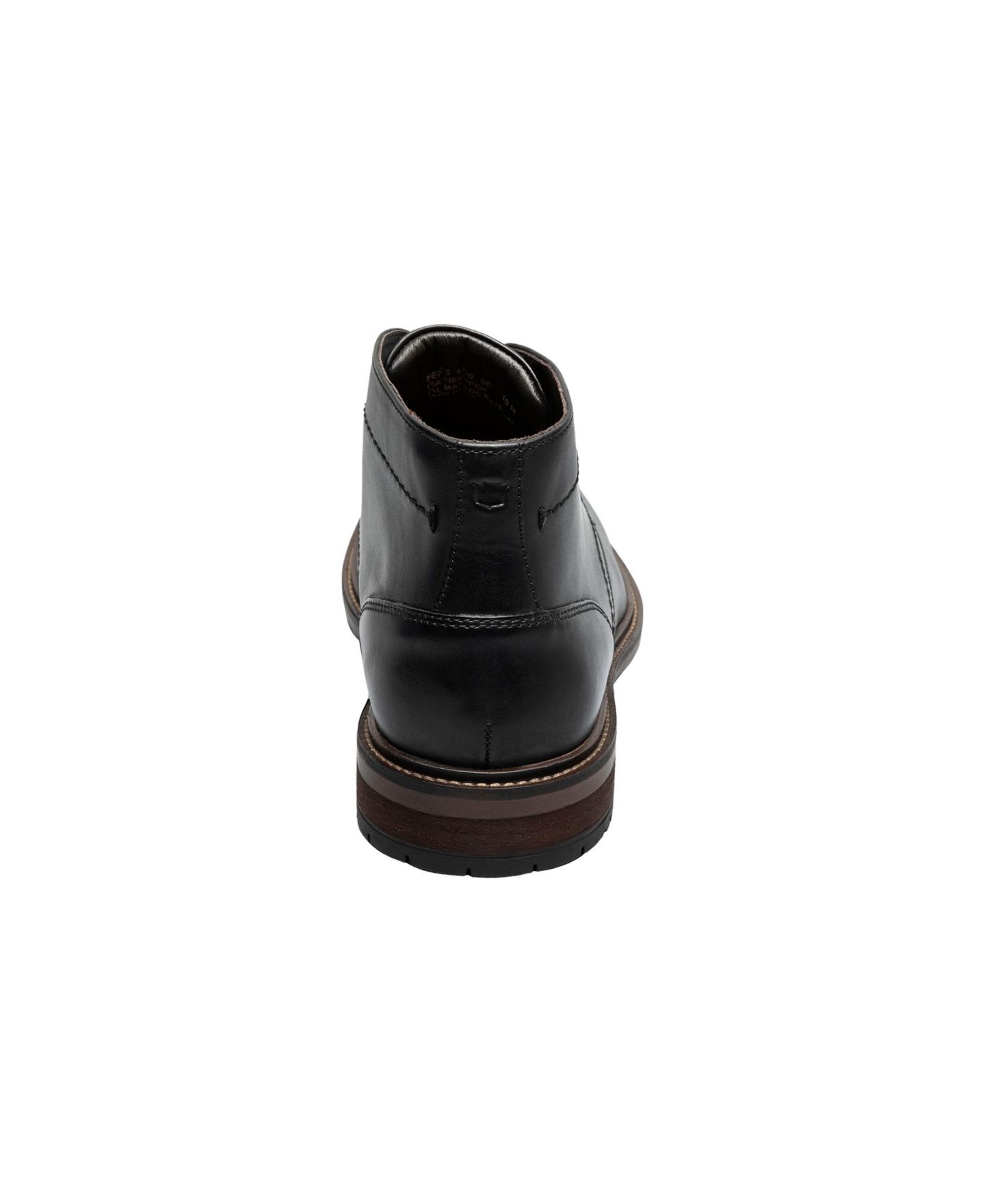 Мужские ботинки Florsheim Forge Plain Toe Chukka Boot, цвет: Чёрный — фото 5