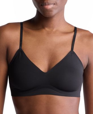 Calvin Klein - Women's Invisibles Gel Wire Lightly Lined Bralette QF7142 Black