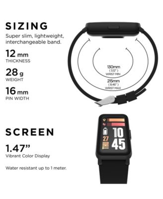 Active 4 Unisex Silicone Strap Fitness Tracker 42.7mm