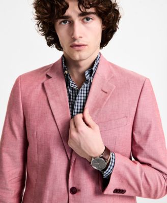 Men's Modern-Fit Chambray Sport Coat