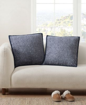 UGG® Classic UGG Fluff 2-Pack Decorative Pillows, 20" x 20" - Macy's