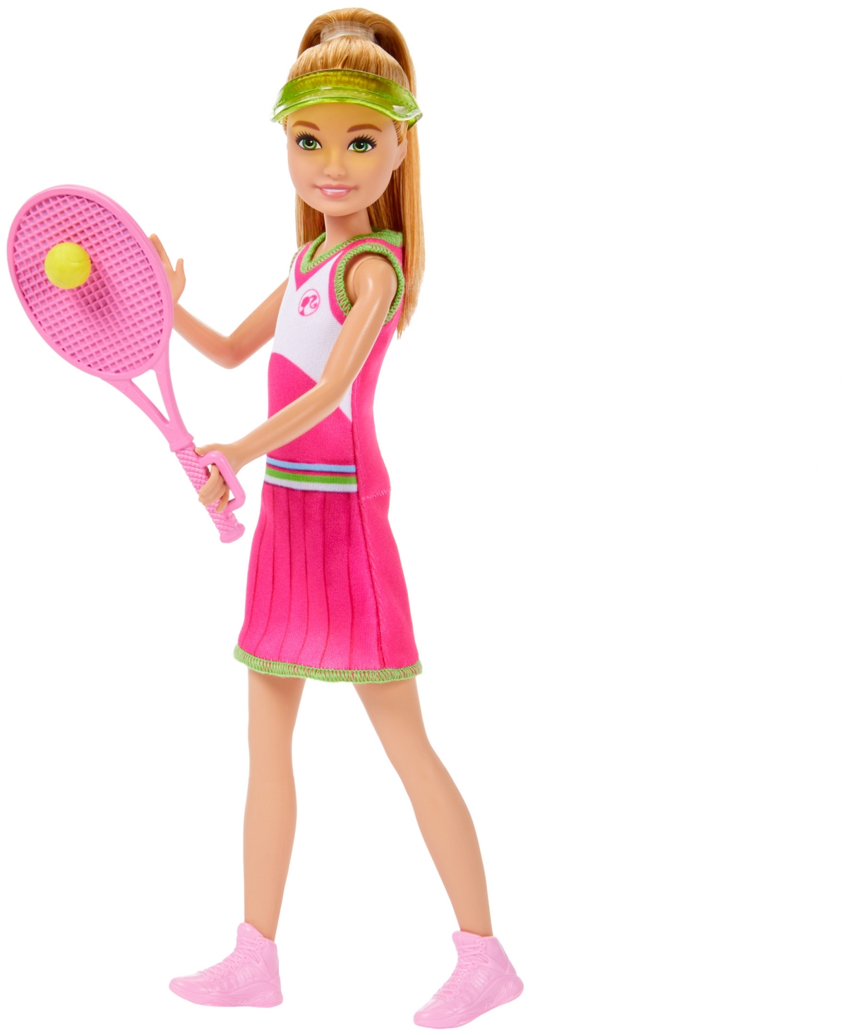 Barbie Stacie Chelsea Tennis Playset With 2 Dolls, Net 5+ Accessories, Moving Ball Action In Multi-color