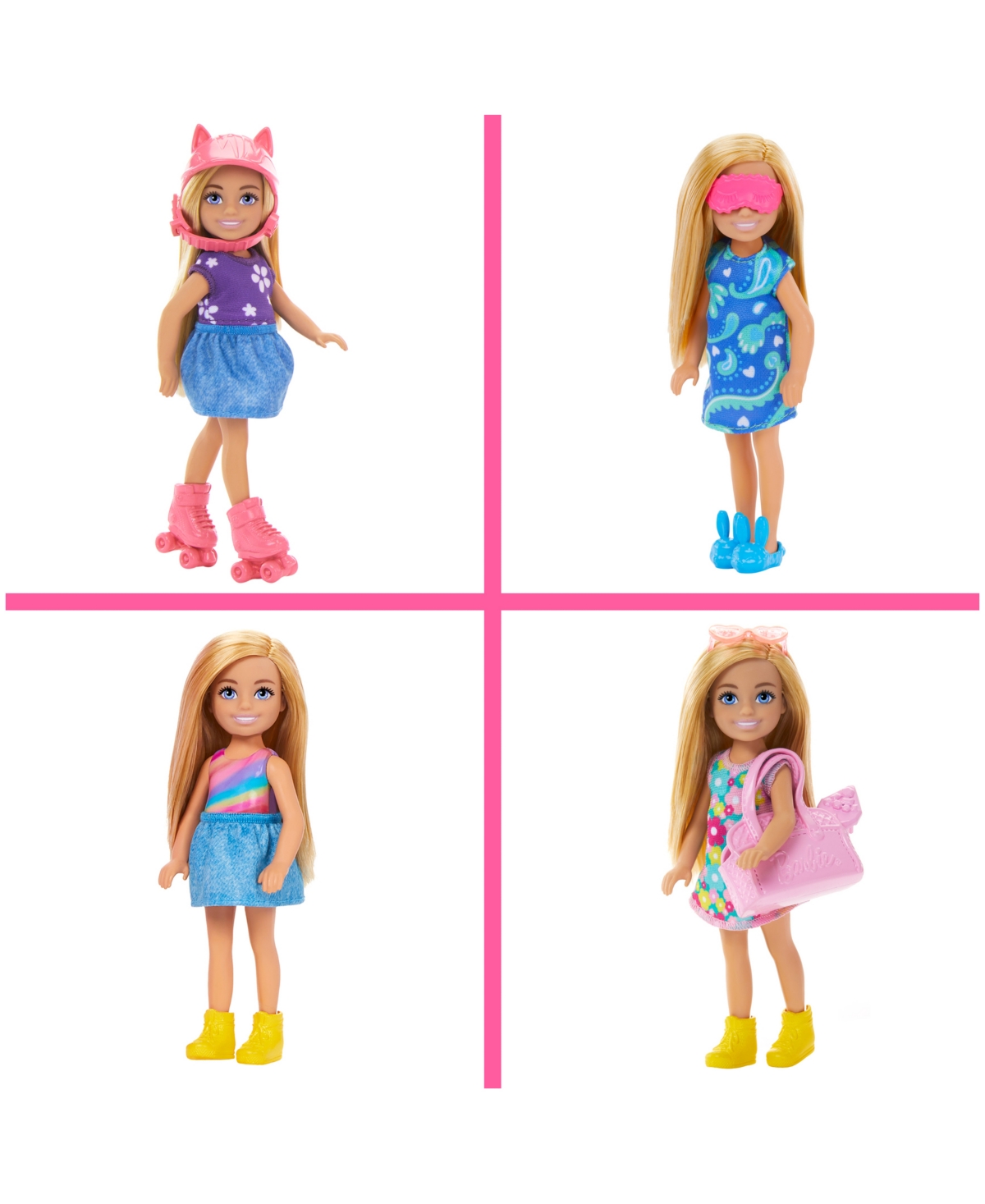Barbie Chelsea Doll Closet Toy Playset With Clothes Accessories In Multi-color