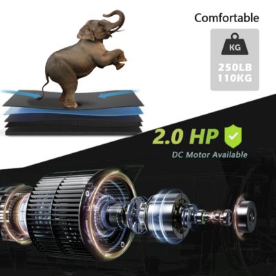 Fitshow Foldable Treadmill with Incline