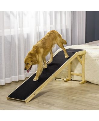 Premium Carpet Pet Ramp - Easy Access for Cats, Dogs, and Puppies