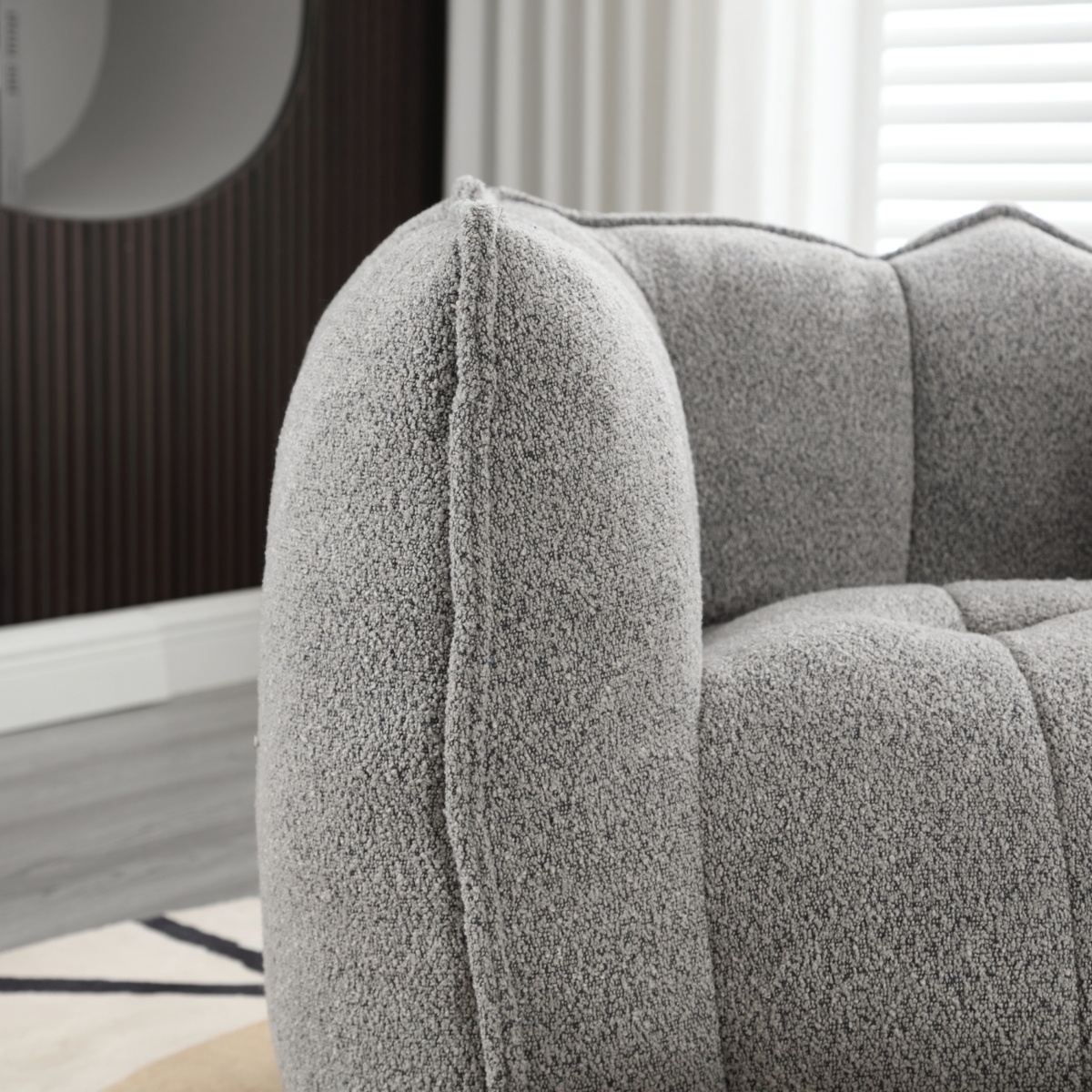 Simplie Fun Cozy Bean Bag Chair for Comfort and Relaxation