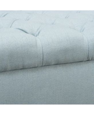 Modern Diamond Tufted Storage Ottoman with Versatile Style