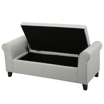 Contemporary Storage for Perfect Spaces Ottoman