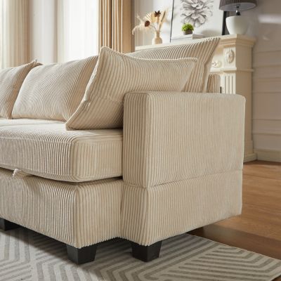 Streamdale Modular Sectional Sofa with Storage and Convertible Sleeper