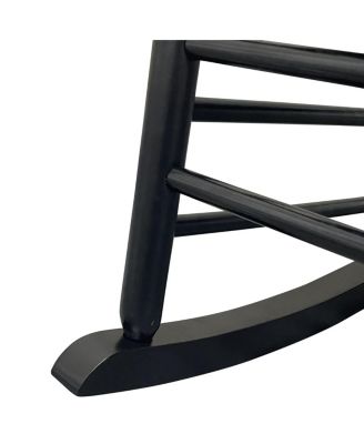 Streamdale Balcony Porch Adult Rocking Chair - Black