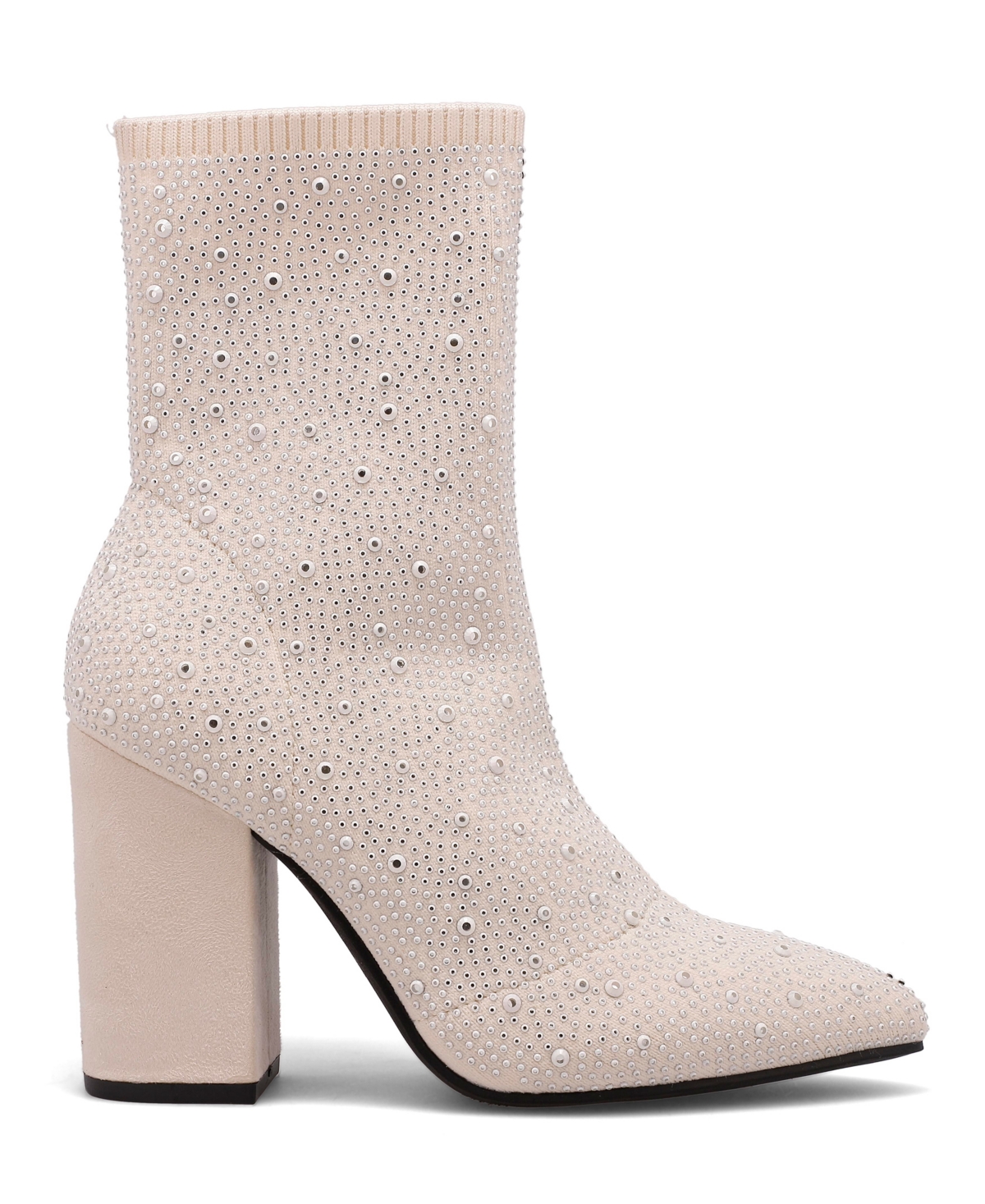 Mia Women's Magdalena Knit Sock Dress Booties