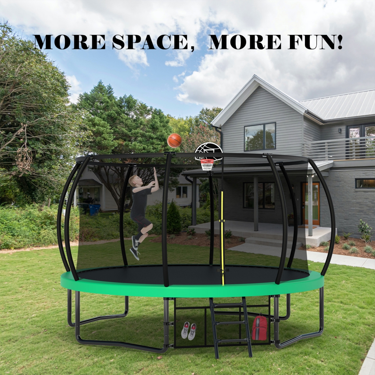 Streamdale Furniture Secure and Durable Trampoline with Anti-uv Protection and Excellent After-Sales Service