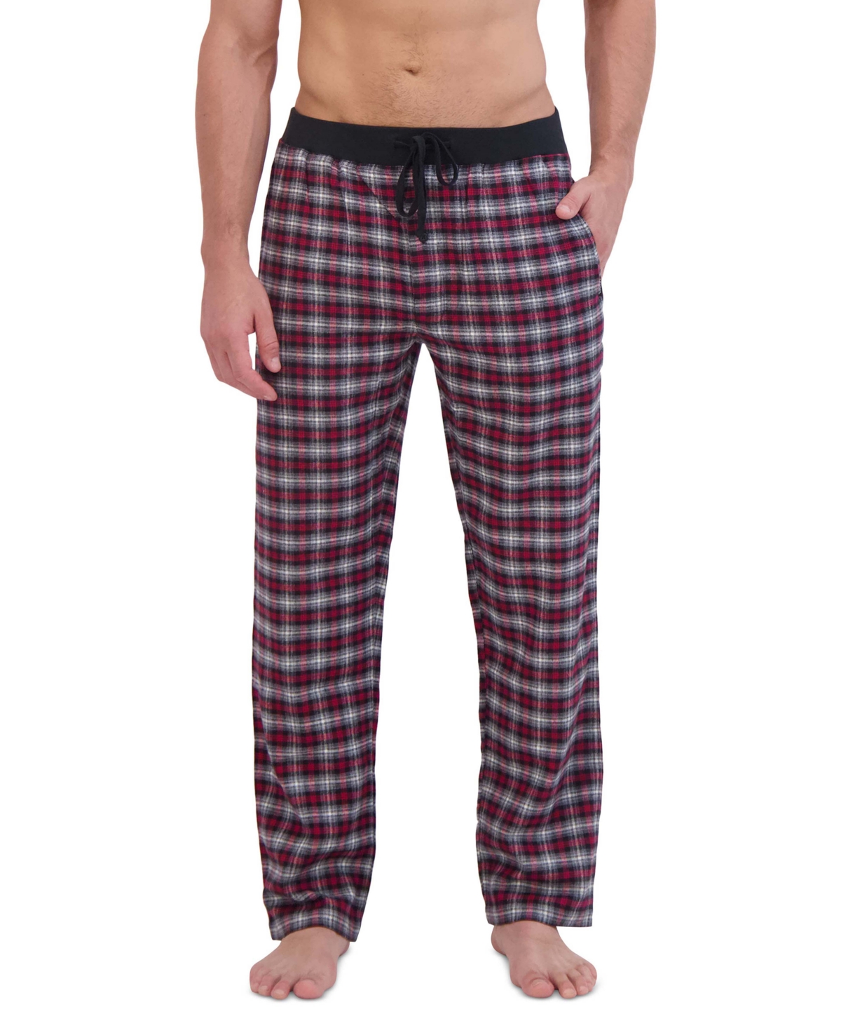 HANES MEN'S ULTRA SOFT PLAID FLANNEL PAJAMA PANTS