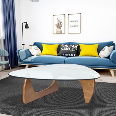 Home Modern Triangle Coffee Table