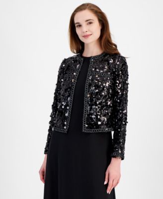 Macy's sequin jacket hotsell