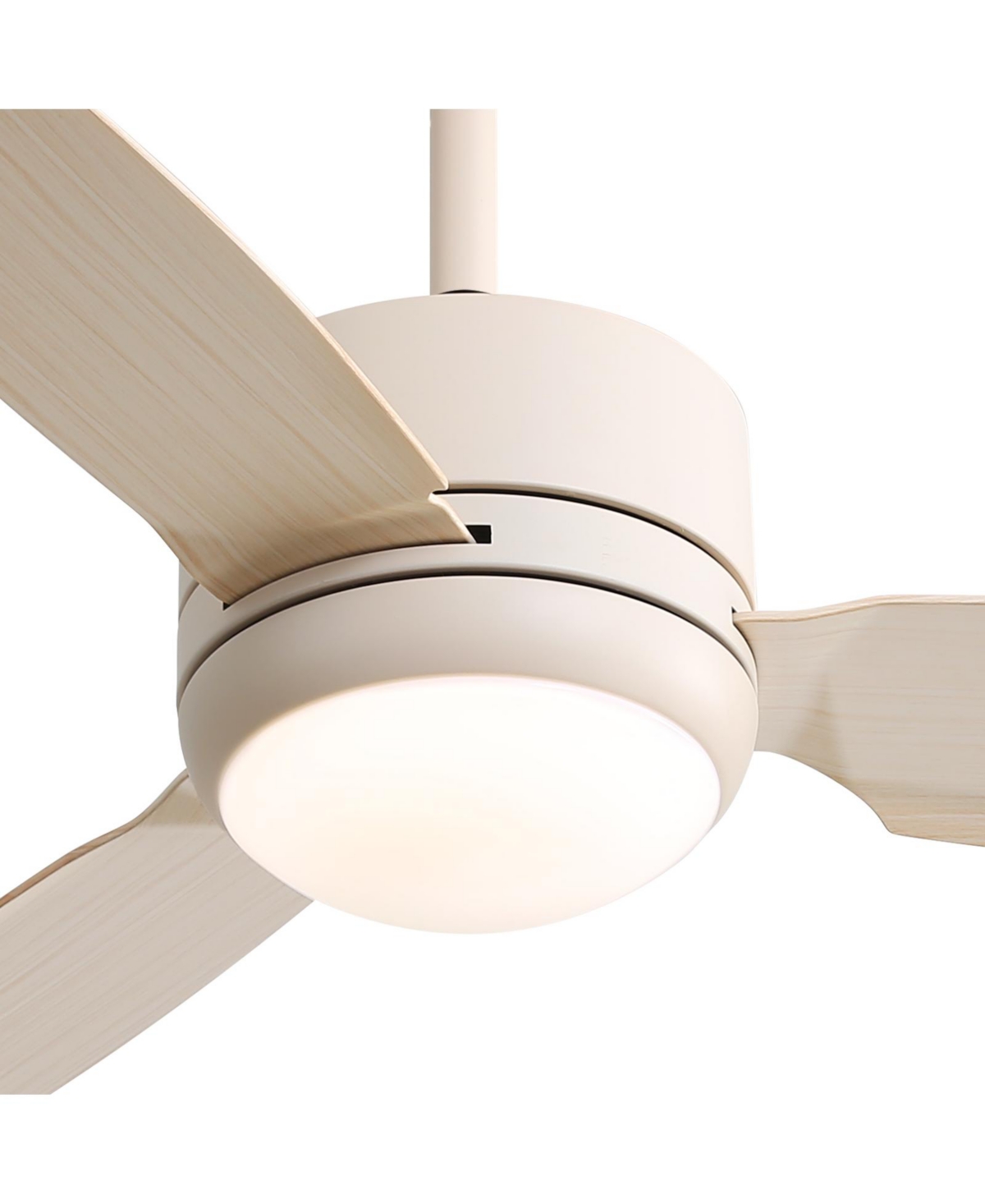 Sofucor Ceiling Fan with Lights & Remote, 18W Tri-Color Dimmable Light, Memory Function