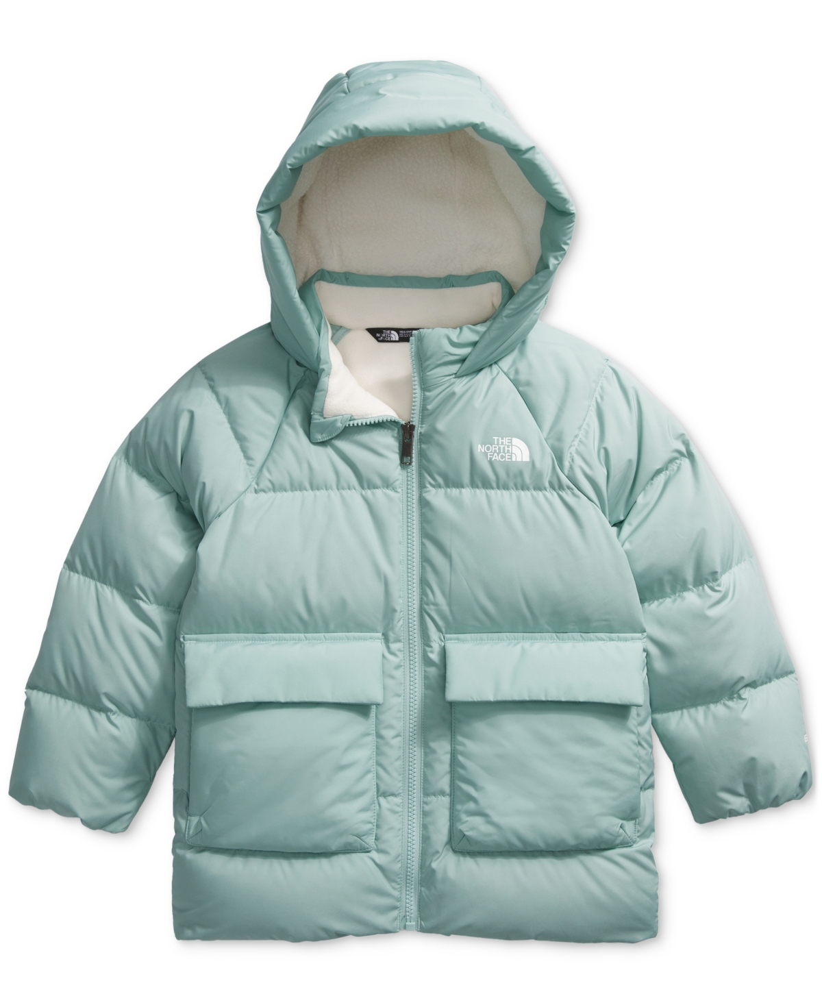 The North Face Toddler & Little Girls North Quilted Fleece-Lined Full-Zip Hooded Down Parka