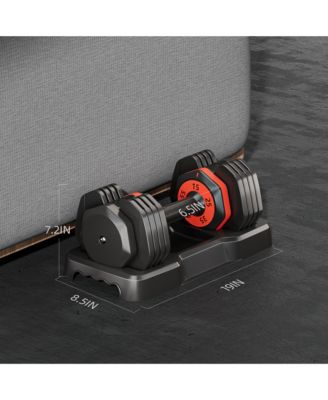 5-in-1 Adjustable Dumbbells Ultimate Space-Saving Home Gym