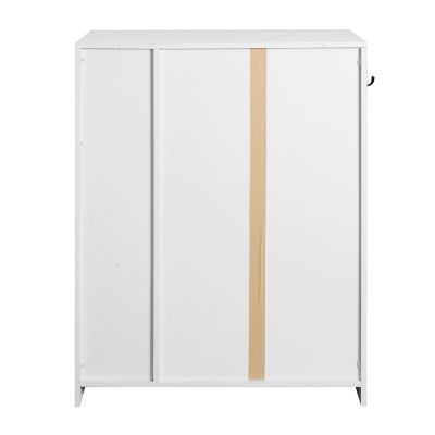 Modern White Shoe Rack Organizer