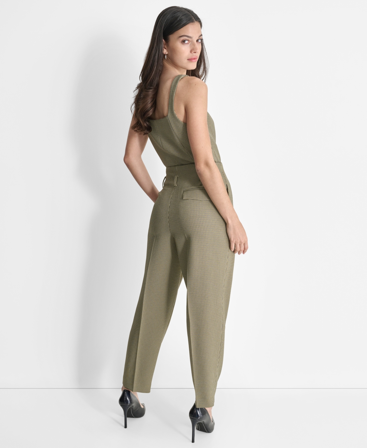 Dkny Women's High-Rise Slim-Leg Ankle Pants