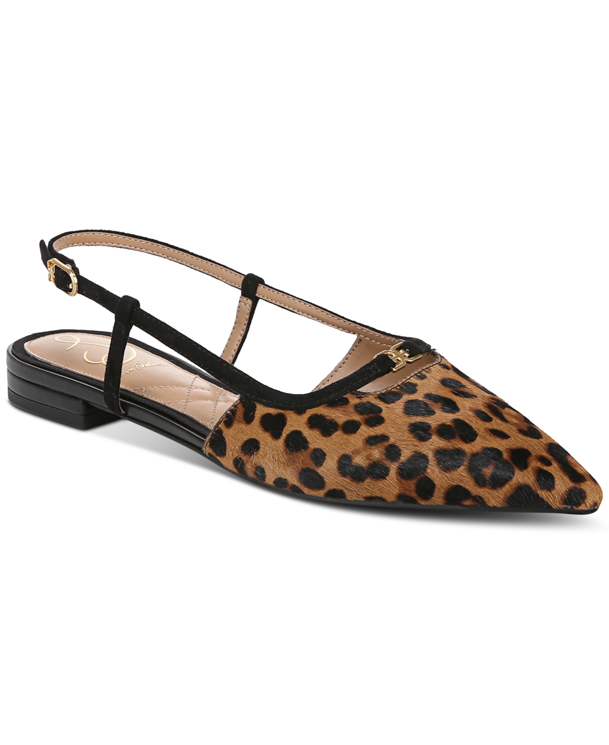 SAM EDELMAN WOMEN'S COHEN POINTED-TOE SLINGBACK FLATS 