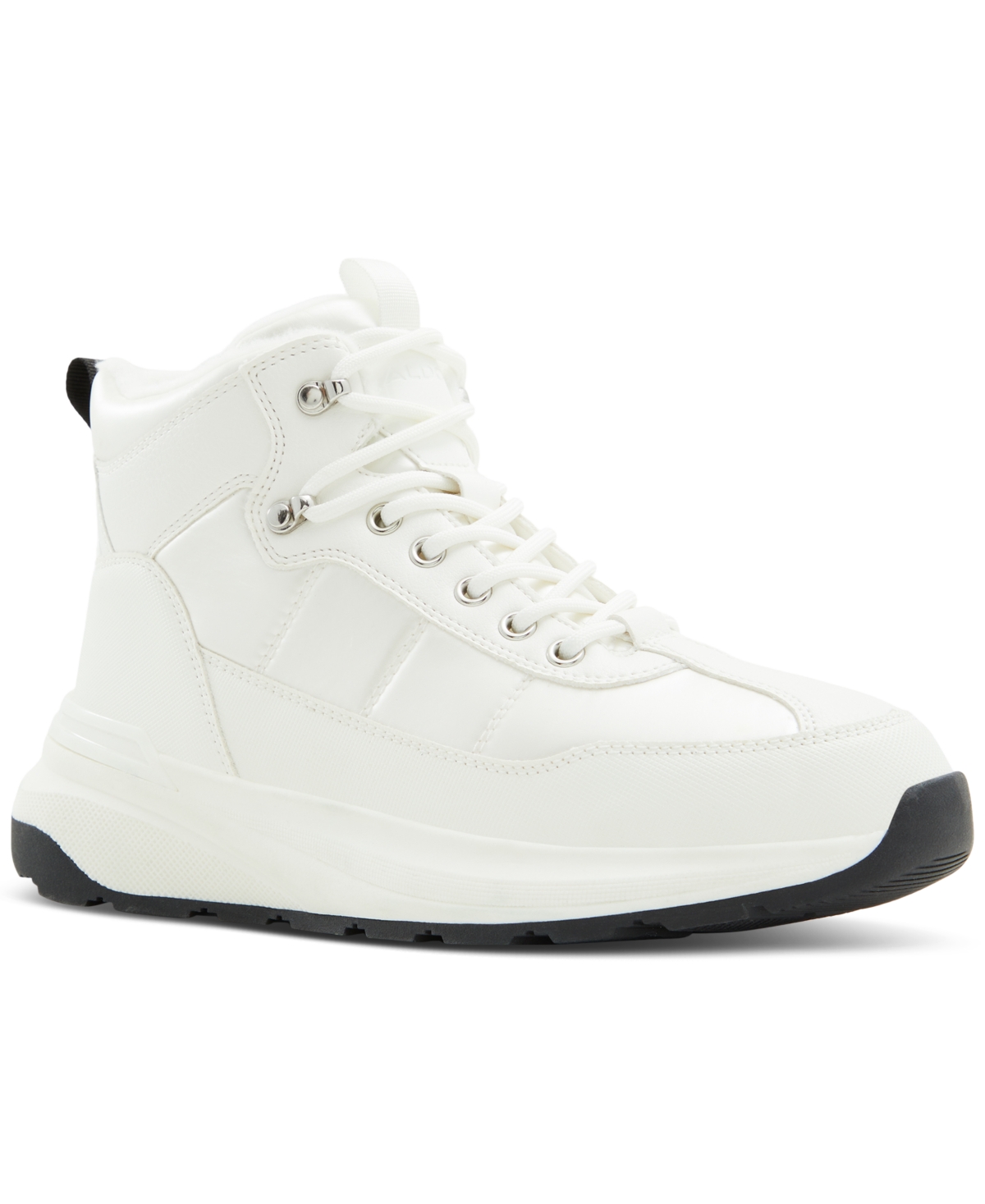 Shop Aldo Women's Priemeth Lace-up Waterproof Warm Lined Ankle Boots In White