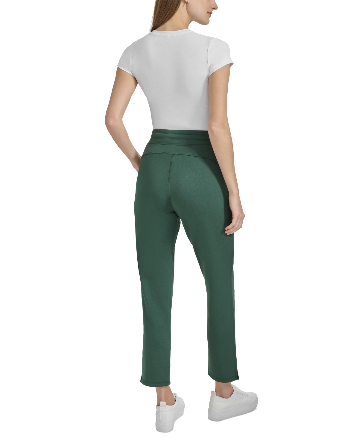 Marc New York Women's Scuba Slim-Leg Pull-On Jogging Pants