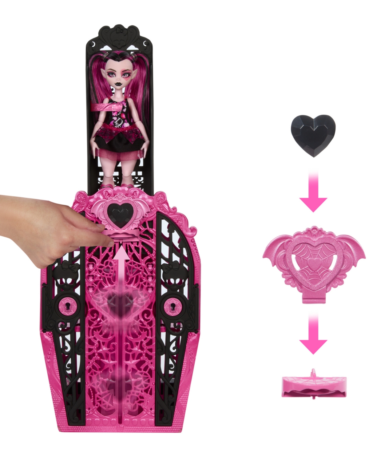 Monster High Skulltimate Secrets Monster Mysteries Playset - Multi-Color