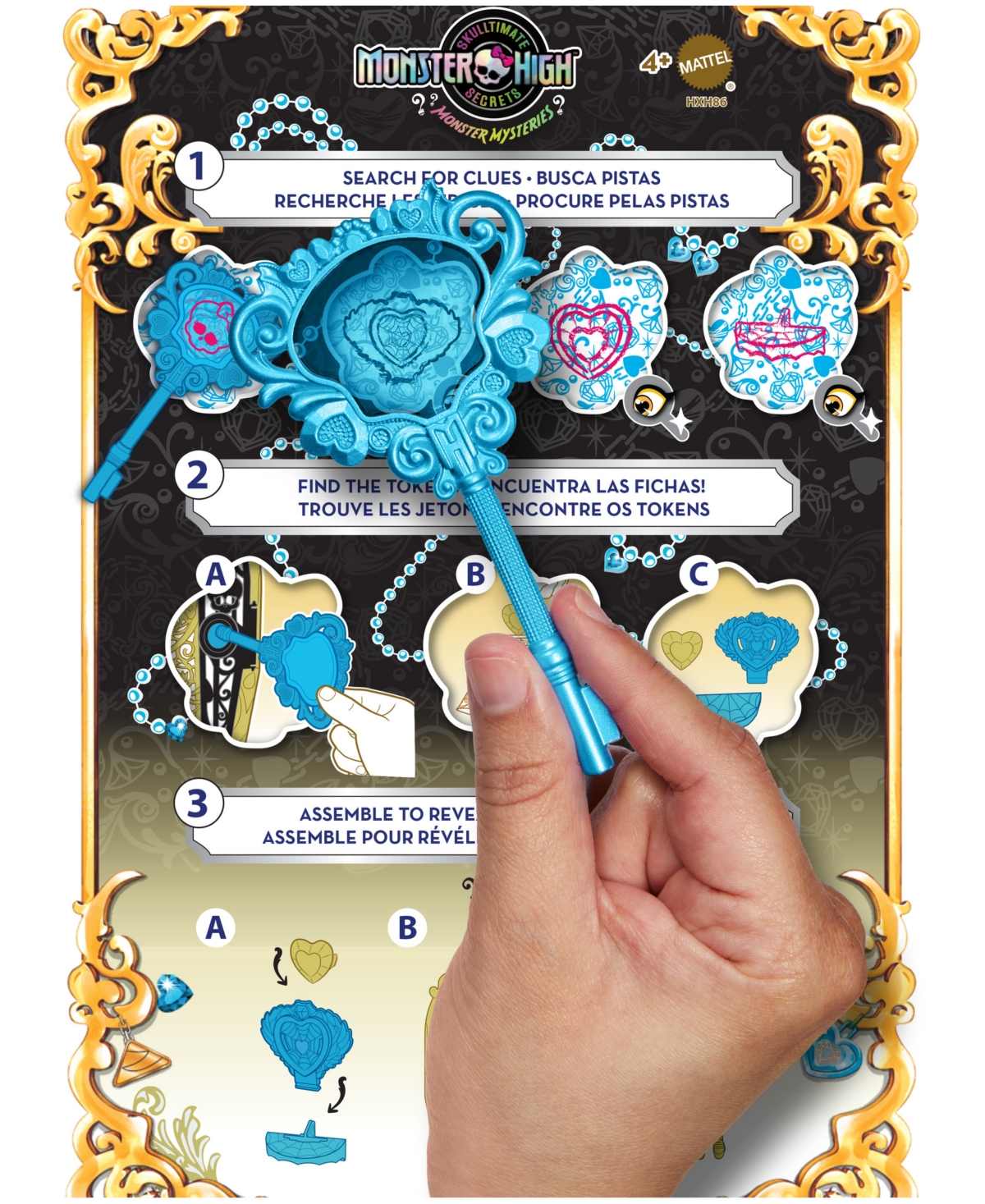Monster High Skulltimate Secrets Monster Mysteries Playset In Multi-color