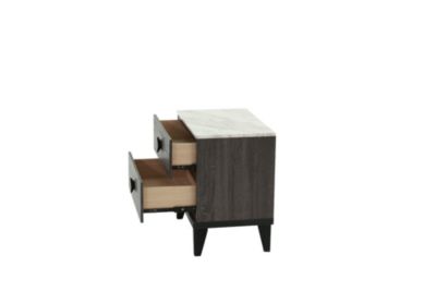 Nightstand In Light Oak and made from high-quality wood