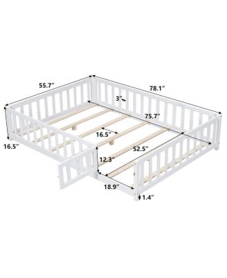Montessori Floor Platform Bed for Kids
