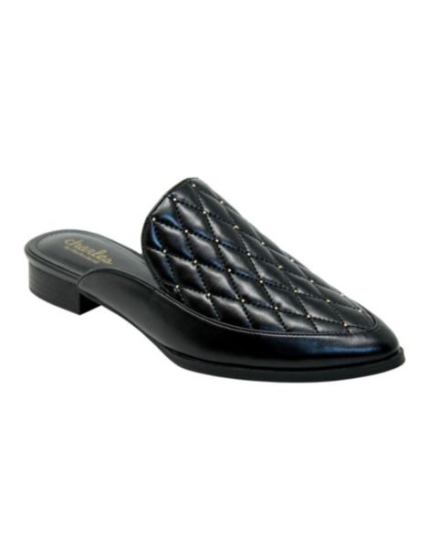 Женские сабо Charles by Charles David Este Mule Loafer, цвет: Чёрный