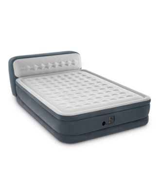 Intex Dura-Beam Deluxe Ultra Plush Headboard Queen Mattress with Built-In Pump - Macy's