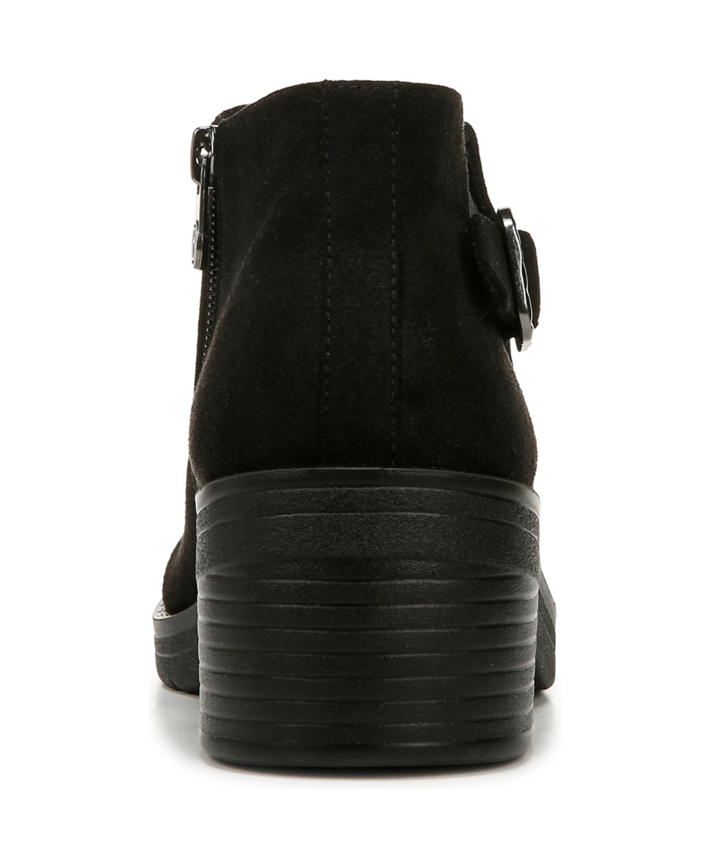 Женские ботинки Bzees LifeStride Oasis Zipper Short Booties, цвет: Чёрный — фото 3