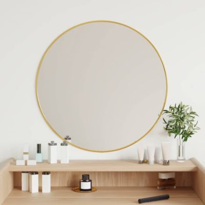 Wall Mirror Gold   23.6" Round