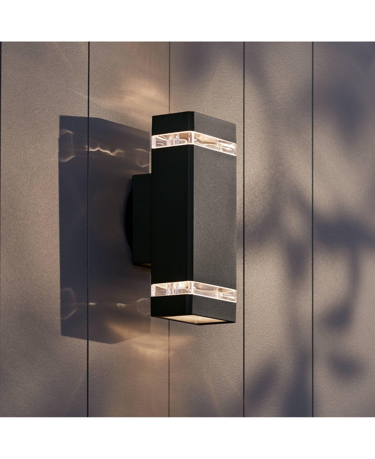 Sky ridge Modern Outdoor Wall Light Fixture2-Light Up Down 10 1/2