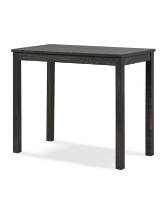 Wood 3-Piece Counter Height Dining Set, Gray