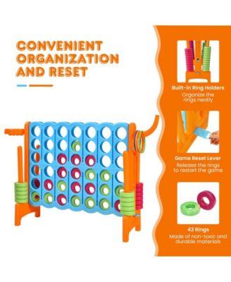 2.5 Feet 4-to-Score Giant Game Set